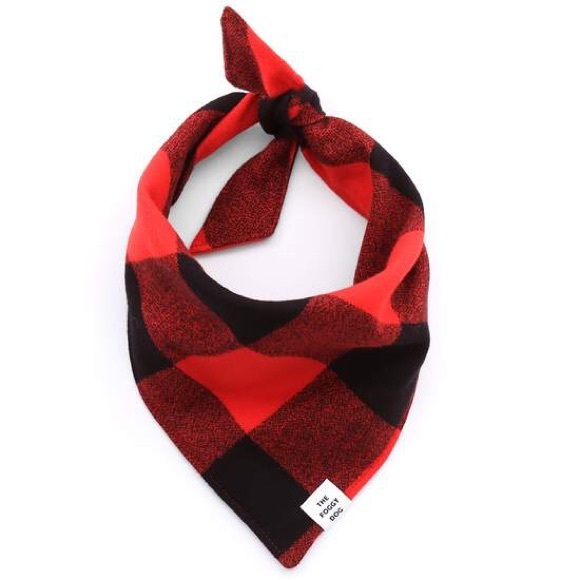 The Foggy Dog Other - The Foggy Dog - Buffalo Check Bandana (Small)